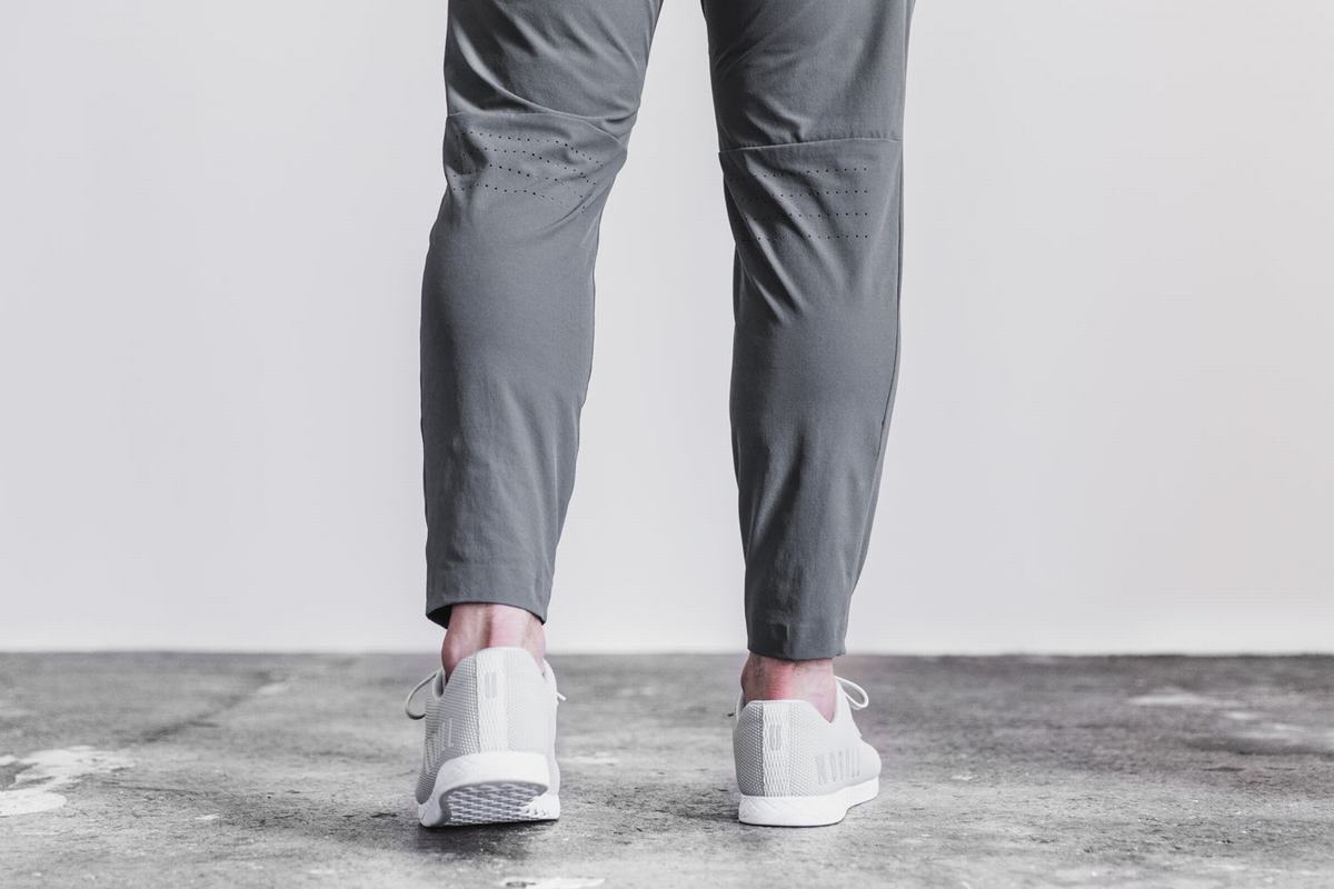 Nobull Lightweight Woven Men's Joggers Dark Grey | Australia (ZE3417)